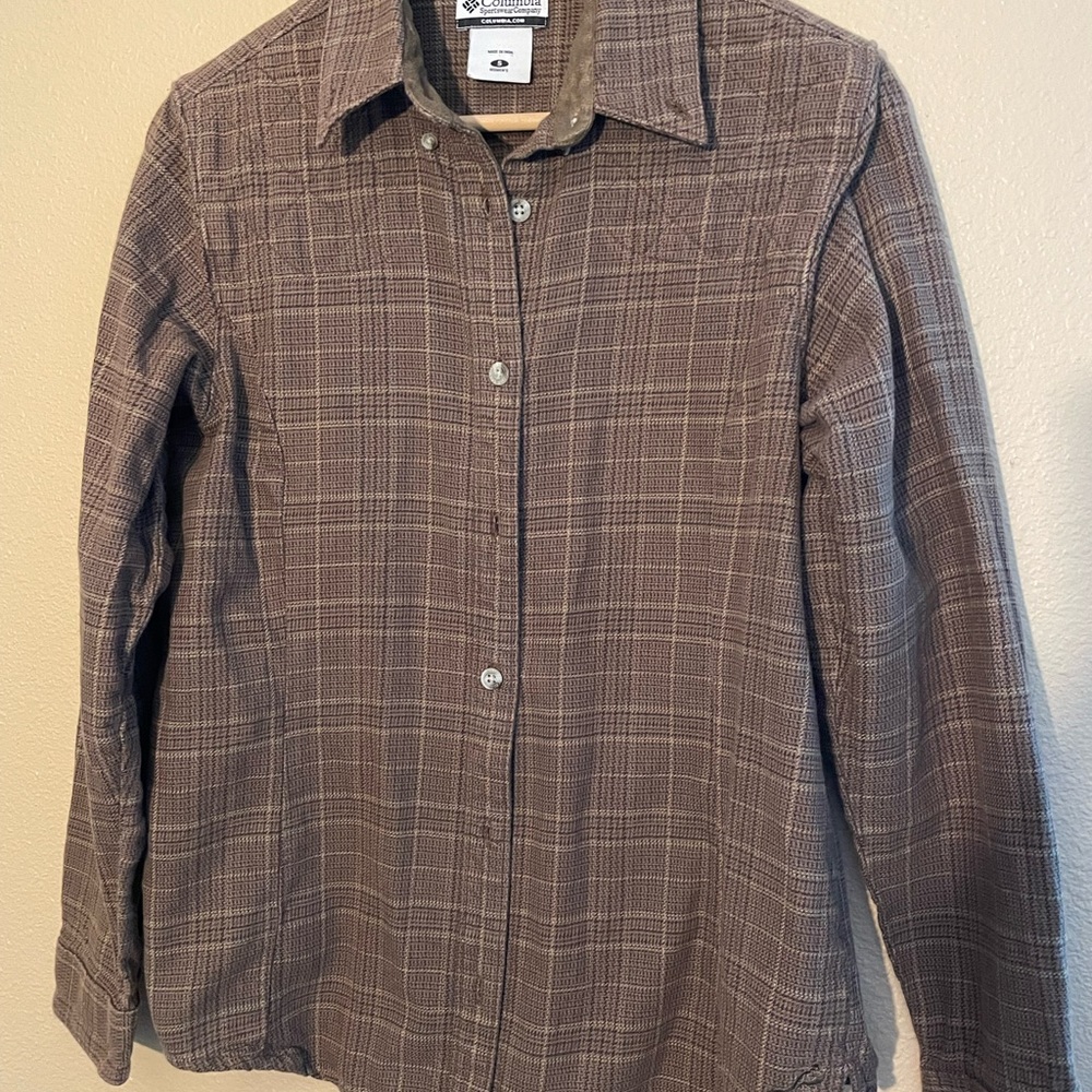 Columbia women’s small flannel
